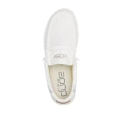 Wally Break Stitch - White -Daily Footwear Shop 110790160 WALLY LINEN NATURAL WHITE 06
