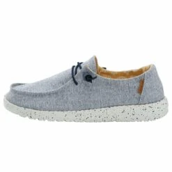 Wendy Chambray - White Blue -Daily Footwear Shop 121410119 WENDY CHAMBRAY WHITE BLUE 01