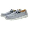 Wendy Chambray - White Blue -Daily Footwear Shop 121410119 WENDY CHAMBRAY WHITE BLUE 02 57845bb2 b8dd 4fad a569 db377142f6b6