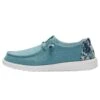 Wendy Stretch Fleece - Sea Blue -Daily Footwear Shop 121412121 WENDY STRETCH FLEECE SEA BLUE 01