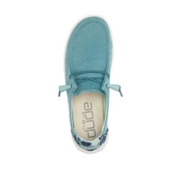 Wendy Stretch Fleece - Sea Blue -Daily Footwear Shop 121412121 WENDY STRETCH FLEECE SEA BLUE 06