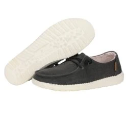 Wendy Chambray - Off Black -Daily Footwear Shop 121414949 WENDY CHAMBRAY OFF BLACK 03 8b0c4d8d 83c1 46ca b8b5 af7d605a240e