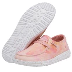 Wendy Tie Dye - Lemon Ombre -Daily Footwear Shop 122256020 WENDY TIE DYE LEMON OMBRE LEFT 3