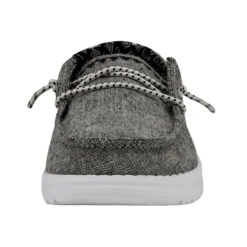 Wendy Youth Chambray - Onyx -Daily Footwear Shop 130124203 WENDY YOUTH CHAMBRAY ONYX LEFT 4