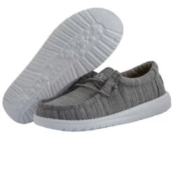 Wally Youth Linen - Stone -Daily Footwear Shop 130130704 WALLY YOUTH LINEN STONE 03