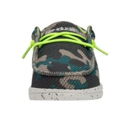 Wally Youth Sox - Taupe Camo -Daily Footwear Shop 130137034 WALLY YOUTH SOX TAPUE CAMO LEFT 4