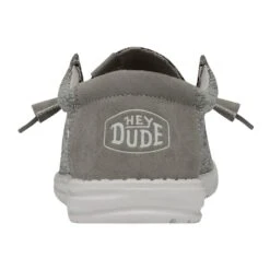 Wally Ascend Woven - Carbon -Daily Footwear Shop 40002 0YK WALLYASCENDWOVEN CARBON LEFTBACK