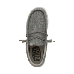 Wally Ascend Woven - Carbon -Daily Footwear Shop 40002 0YK WALLYASCENDWOVEN CARBON LEFTTOP