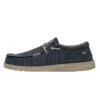 Wally Braided - Blue Night -Daily Footwear Shop 40003 4NM WALLY BRAIDED BLUE NIGHT LEFT 1