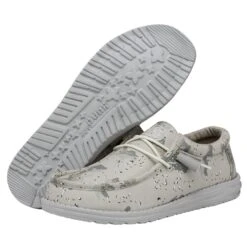 Wally Camouflage - Greyscale Desert Camo -Daily Footwear Shop 40004 1KL WALLYCAMOUFLAGE GREYSCALEDESERTCAMO PAIRBOTTOM