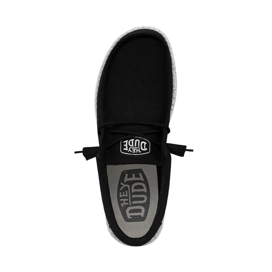 Wally Slub Canvas - Black 8 Wally Slub Canvas - Black - Image 6