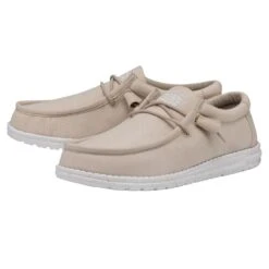 Daily Footwear Shop 11 Daily Footwear Shop -Daily Footwear Shop 40009 106 WALLYSLUBCANVAS NATURAL PAIRSIDE