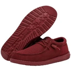 Wally Funk Mono - Red -Daily Footwear Shop 40011 610 WALLYFUNKMONO RED PAIRBOTTOM