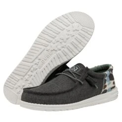 Wally Funk Tie Dye - Grey -Daily Footwear Shop 40012 030 WALLYFUNKTIEDYE GREY PAIRBOTTOM
