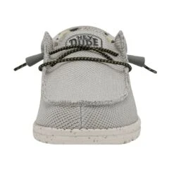 Wally Sox Triple Needle - Fog 11 Wally Sox Triple Needle - Fog -Daily Footwear Shop 40020 1HA WALLYSOXTRIPLENEEDLE FOG LEFTFRONT