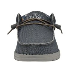 Wally Sox Triple Needle - Blue Shadow -Daily Footwear Shop 40020 3US WALLYSOXTRIPLENEEDLE BLUESHADOW LEFTFRONT