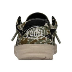 Wally Toddler Camouflage - Tiger Stripe Camo -Daily Footwear Shop 40027 9CJ WALLYTODDLERCAMOUFLAGE TIGERSTRIPECAMO LEFTBACK