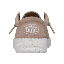 Wally Toddler Slub Canvas - Tan -Daily Footwear Shop 40029 265 WALLYTODDLERSLUBCANVAS TAN LEFTBACK