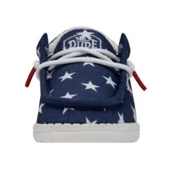 Wally Toddler Patriotic - American Flag 11 Wally Toddler Patriotic - American Flag -Daily Footwear Shop 40031 9CW WALLYTODDLERPATRIOTIC AMERICANFLAG LEFTFRONT