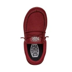 Wally Youth Funk Mono - Red 13 Wally Youth Funk Mono - Red -Daily Footwear Shop 40045 610 WALLYYOUTHFUNKMONO RED LEFTTOP