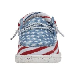 Wally Youth Patriotic - Stars And Stripes 11 Wally Youth Patriotic - Stars And Stripes -Daily Footwear Shop 40046 9C8 WALLYYOUTHPATRIOTIC STARSANDSTRIPES LEFTFRONT
