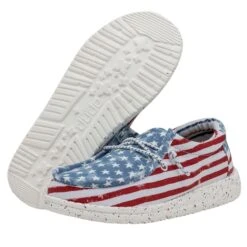 Wally Youth Patriotic - Stars And Stripes 10 Wally Youth Patriotic - Stars And Stripes -Daily Footwear Shop 40046 9C8 WALLYYOUTHPATRIOTIC STARSANDSTRIPES PAIRBOTTOM