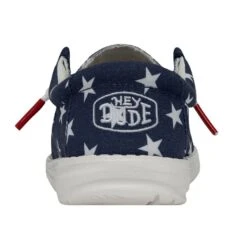 Wally Youth Patriotic - American Flag -Daily Footwear Shop 40046 9CW WALLYYOUTHPATRIOTIC AMERICANFLAG LEFTBACK 1
