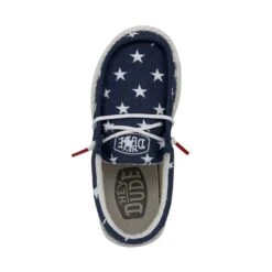 Wally Youth Patriotic - American Flag -Daily Footwear Shop 40046 9CW WALLYYOUTHPATRIOTIC AMERICANFLAG LEFTTOP
