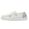 Wendy Boho - White Crochet -Daily Footwear Shop 40054 1KF WENDY BOHO WHITE CROCHET LEFT 1