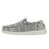 Wendy Boho - Embroidery Grey 1 Wendy Boho - Embroidery Grey -Daily Footwear Shop 40054 1KM WENDYBOHO EMBROIDERYGREY LEFTSIDE
