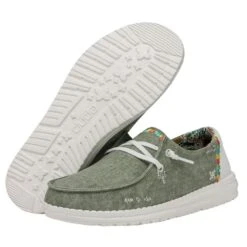 Wendy Boho - Olive -Daily Footwear Shop 40054 337 WENDYBOHO OLIVE PAIRBOTTOM