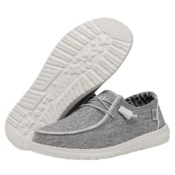 Wendy Boho Stitch - White Melange -Daily Footwear Shop 40057 1JD WENDYBOHOSTITCH WHITEMELANGE PAIRBOTTOM