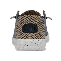 Wendy Chambray - Lapis Blue -Daily Footwear Shop 40059 4MG WENDY CHAMBRAY WOVEN LAPIS BLUE LEFT 5