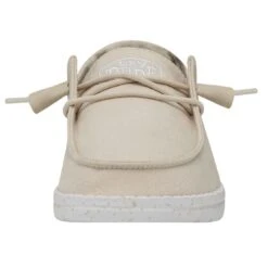 Wendy Slub Canvas - Natural 11 Wendy Slub Canvas - Natural -Daily Footwear Shop 40063 106 WENDYSLUBCANVAS NATURAL LEFTFRONT