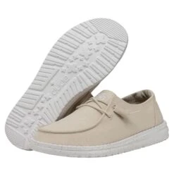 Wendy Slub Canvas - Natural 10 Wendy Slub Canvas - Natural -Daily Footwear Shop 40063 106 WENDYSLUBCANVAS NATURAL PAIRBOTTOM