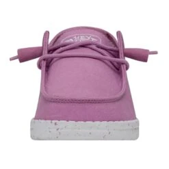 Wendy Slub Canvas - Violet -Daily Footwear Shop 40063 508 WENDYSLUBCANVAS VIOLET LEFTFRONT