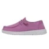 Wendy Slub Canvas - Violet -Daily Footwear Shop 40063 508 WENDYSLUBCANVAS VIOLET LEFTSIDE 1