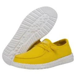 Wendy Slub Canvas - Empire Yellow 10 Wendy Slub Canvas - Empire Yellow -Daily Footwear Shop 40063 76I WENDYSLUBCANVAS EMPIREYELLOW PAIRBOTTOM