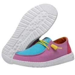 Wendy Slub Canvas - Color Block 10 Wendy Slub Canvas - Color Block -Daily Footwear Shop 40063 9CI WENDY SLUB CANVAS COLOR BLOCK LEFT 3