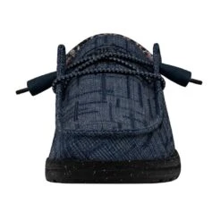 Wendy Funk Slub Blanket - Midnight Rain 11 Wendy Funk Slub Blanket - Midnight Rain -Daily Footwear Shop 40066 4MK WENDYFUNKSLUBBLANKET MIDNIGHTRAIN LEFTFRONT