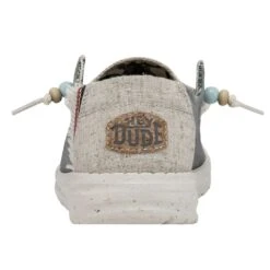 Wendy Fringe - Indigo -Daily Footwear Shop 40071 4ME WENDYFRINGE INDIGO LEFTBACK