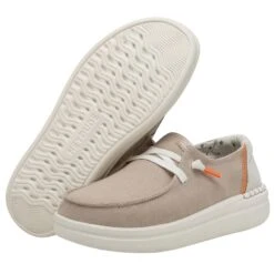 Wendy Rise Chambray - Sandshell 10 Wendy Rise Chambray - Sandshell -Daily Footwear Shop 40074 2YU WENDY RISE CHAMBRAY SANDSHELL LEFT 3