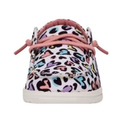 Wendy Youth - White Leopard 11 Wendy Youth - White Leopard -Daily Footwear Shop 40106 9CF WENDYYOUTHCAT WHITELEOPARD LEFTFRONT