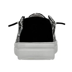 Wendy Youth Rise Eyelet - Black -Daily Footwear Shop 40108 001 WENDY YOUTH RISE EYELET BLACK LEFT 5