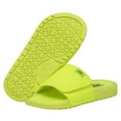 Phoenix Youth Basic Knit - Fluo Yellow -Daily Footwear Shop 40134 76G PHOENIXYOUTHBASICKNIT FLUOYELLOW PAIRBOTTOM