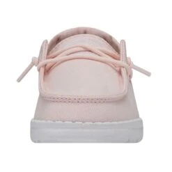 Wendy Toddler Slub Canvas - Pink 11 Wendy Toddler Slub Canvas - Pink -Daily Footwear Shop 40144 680 WENDYTODDLERSLUBCANVAS PINK LEFTFRONT