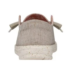 Wendy Chambray Wide - White Nut -Daily Footwear Shop 40151 2BK WENDYCHAMBRAYWIDE WHITENUT LEFTBACK 2