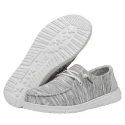 Wendy Sox Wide - Glacier Grey 10 Wendy Sox Wide - Glacier Grey -Daily Footwear Shop 40152 1HD WENDYSOXWIDE GLACIERGREY PAIRBOTTOM 1