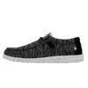 Wally Sox Stitch Wide - Black White -Daily Footwear Shop 40161 0YH WALLYSOXSTITCH BLACKWHITE LEFTSIDE 1