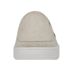 Sunapee Craft - White -Daily Footwear Shop 40178 100 SUNAPEEMCRAFTLINEN WHITE LEFTFRONT